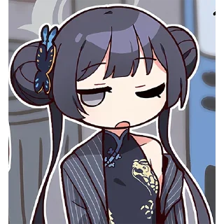 😓 ③Blue Arichve Sticker By 純粋な不純物 @Uindobureka, sticker Telegram 13 sur 120