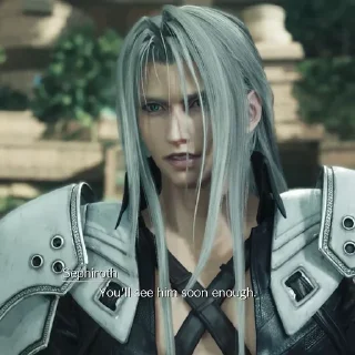 ⭐ Sephiroth @Hanim1O, Telegram sticker 18 of 120