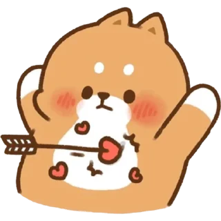 💘 Tonton Friends, стикер Telegram 13 из 120