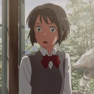 ❄️ mitsuha by @stikeranimeniebg, Telegram sticker 5 of 39