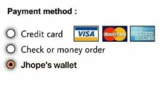 💳 Bighit Artist's Wallet, стикер Telegram 5 из 20