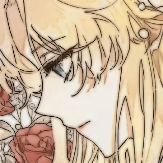 💭 @tsukinoyowru ％ ： @romantikel, стикер Telegram 8 из 95