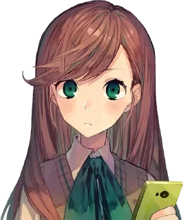 🙃 Waifu || @Animesh20, Telegram sticker 9 of 50