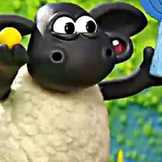 🐑 timmy @tikelkartun, стикер Telegram 3 из 33