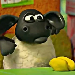 🐑 timmy @tikelkartun, стикер Telegram 5 из 33