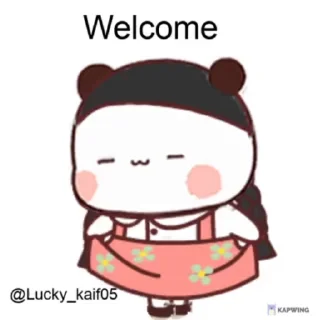 ☺️ @Lucky_kaif05  ✨✨❤️, стікер Telegram 14 з 50