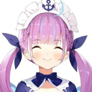 💗 ❒ Minato Aqua ; @tempatbagibagi, Telegram sticker 20 of 25