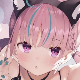 💗 ❒ Minato Aqua ; @tempatbagibagi, Telegram sticker 17 of 25