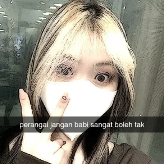 😹 gay sial kau, Telegram sticker 18 of 19