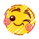 😉 ⩀ ִ۫ 🌘 ˒ ֢ @lunavk7 ⋆  ִ۫ ᯥ, sticker Telegram 15 sur 120
