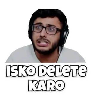 😩 @stickersbag Carryminati 😉💖, sticker Telegram 17 sur 65