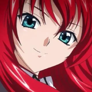 🐽 rias gremory 🐽 || by @Hizumistickersid, стікер Telegram 15 з 31
