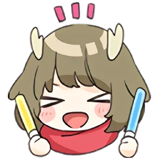 😆 鹿乃_bilibili | @kano_tg_tz, Telegram sticker 9 of 30