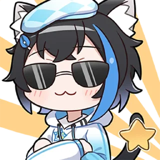 😎 铃当 @zhaxia_cn, стікер Telegram 13 з 112