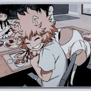 🌷 ㅤㅤ@cylsdiarys ៹ Ashido Mina, sticker Telegram 11 sur 30