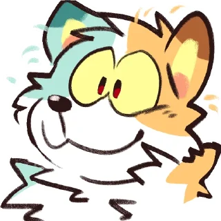 🙂 Gum Dog, стикер Telegram 5 из 30