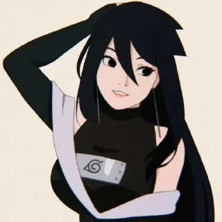 ❤️ Kiyomi uchiha ┈➤ @anime_stickerspack, стікер Telegram 5 з 21