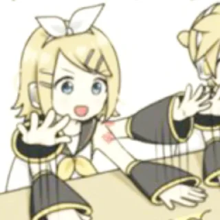 ⛅️ ❍ Kagamine Rin - @tikelcity, стікер Telegram 18 з 35