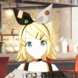 ⛅️ ❍ Kagamine Rin - @tikelcity, стікер Telegram 5 з 35