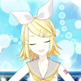 ⛅️ ❍ Kagamine Rin - @tikelcity, стікер Telegram 10 з 35