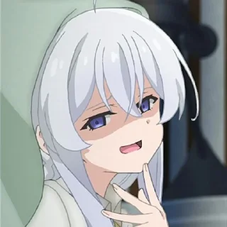 ✨ Elaina @DiarySticker, стикер Telegram 13 из 63