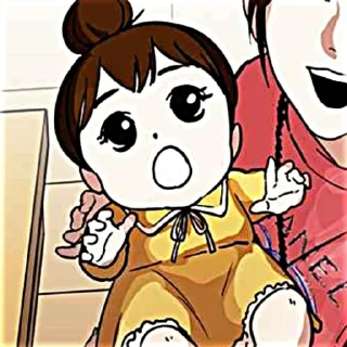 命. Yena ，@lookismsticker