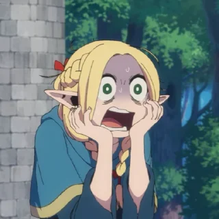 😱 Dungeon Meshi @ZackBloodshot, sticker Telegram 6 sur 13