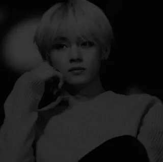 🕷 TAEHYUNG DARK @stiker_kth, sticker Telegram 5 sur 64