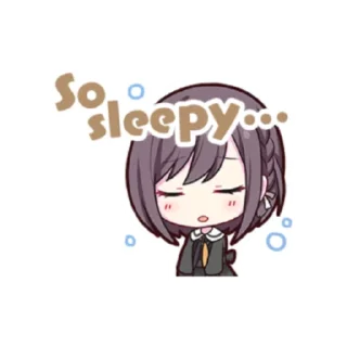 🤎 Ena Shinonome Stamps! @ProjectSekaiSticker - @iintoTheNight, стикер Telegram 10 из 12