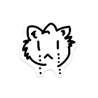 😿 Meow Wei, стікер Telegram 10 з 14