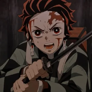 🔥 Kamado tanjiro - @thmrnim, стікер Telegram 9 з 22
