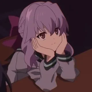 🔮 Shinoa Hiiragi ; @yourtikel, Telegram sticker 9 of 30