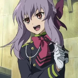 🗡 ❍ shinoa Hiiragi - @sakutikel, Telegram sticker 23 of 31
