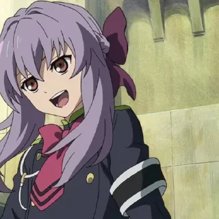 🗡 ❍ shinoa Hiiragi - @sakutikel, Telegram sticker 21 of 31