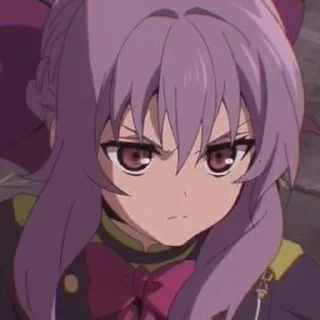 🔮 Shinoa Hiiragi ; @yourtikel, Telegram sticker 20 of 30