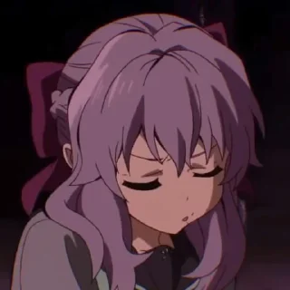 🔮 Shinoa Hiiragi ; @yourtikel, Telegram sticker 16 of 30