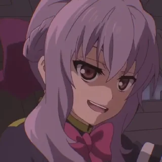 🔮 Shinoa Hiiragi ; @yourtikel, Telegram sticker 18 of 30