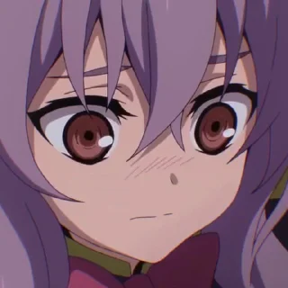 🔮 Shinoa Hiiragi ; @yourtikel, Telegram sticker 22 of 30