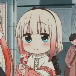 🙂 Kanna kamui, sticker Telegram 7 sur 15