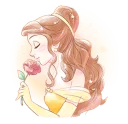 🌹 Beauty and the Beast (Romantic), sticker Telegram 18 sur 41