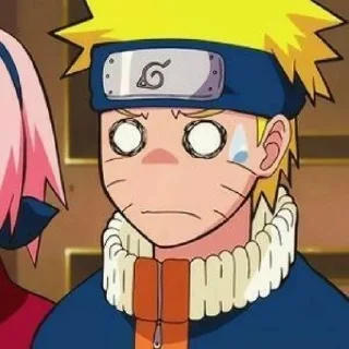 😰 ＮＡＲＵＴＯ @moiStickers, sticker Telegram 12 sur 41
