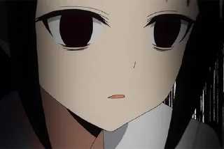 😓 Kaguya Shinomiya • @nicololi, стікер Telegram 21 з 46