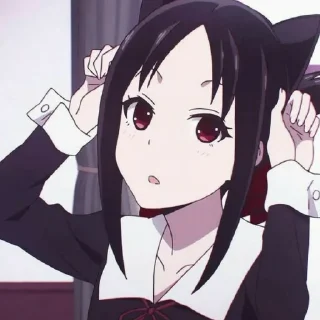 😧 Kaguya Shinomiya, стикер Telegram 9 из 13