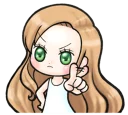 👆 Charlotte's summer activity, sticker Telegram 21 sur 41