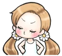 😤 Charlotte's summer activity, sticker Telegram 20 sur 41