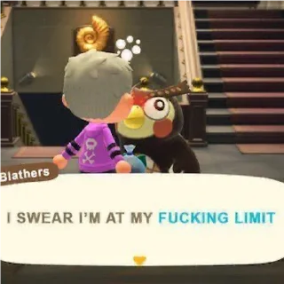 😡 animal crossing shitposts, Telegram sticker 11 of 117