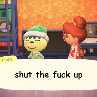 🤫 animal crossing shitposts, Telegram sticker 21 of 117