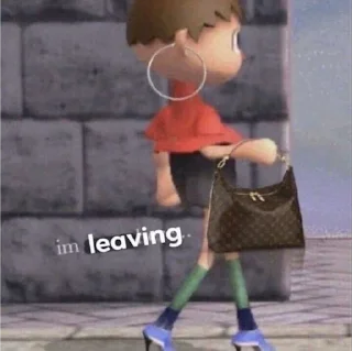 🤦‍♀️ animal crossing shitposts, Telegram sticker 12 of 117