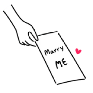 😍 minimalist's love | @cutestickers4you, стікер Telegram 21 з 40