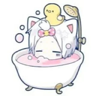 ☁️ ☁️ MafuMafu ☁️ : @AmatsukoHomes, sticker Telegram 23 sur 40